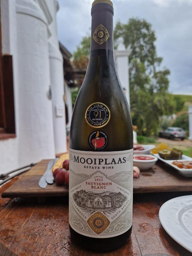 Mooiplaas Wine Estate Apartment Stellenbosch Bagian luar foto